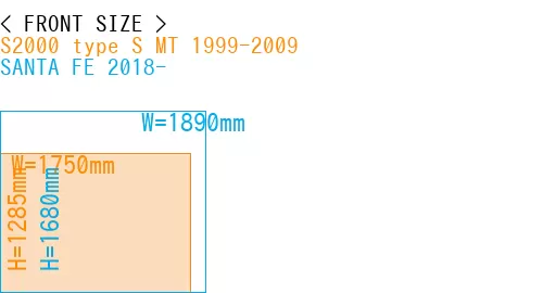 #S2000 type S MT 1999-2009 + SANTA FE 2018-